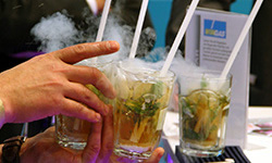 Molekular cocktails, molekular cocktail catering, Mojito bar